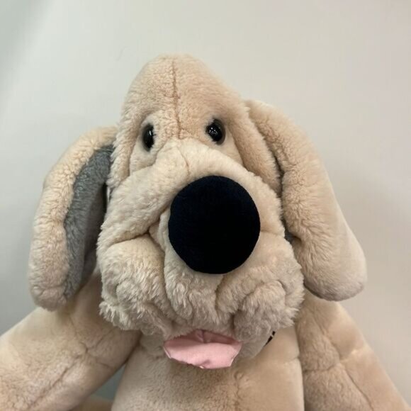 Ganz Bros 1980s Heritage Collection Wrinkles Dog Plush Puppet Impressive Product - Picture 2 of 11